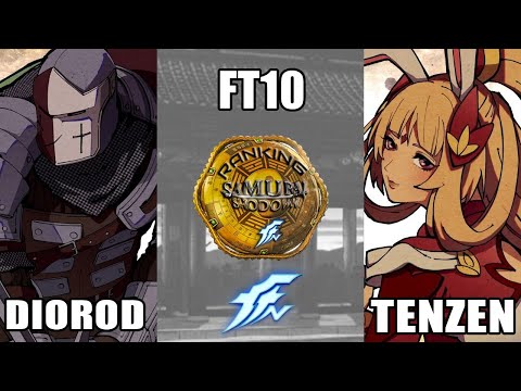 FT10 - Ranking FTN Samurai Shodown - Diorod (Warden/Jubei) vs. TENZEN (Gongsun Li/Darli Dagger)