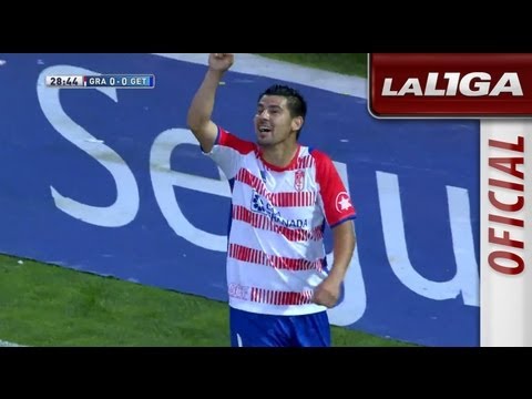 Gol de Nolito (1-0) en el Granada CF - Getafe CF - HD