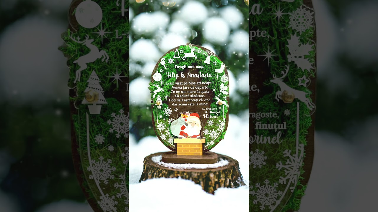 Thumbnail video Trofeu personalizat de Craciun - de la finut pentru nasi