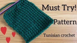 Crochet like a PRO with Tunisian stitches! MUST TRY!