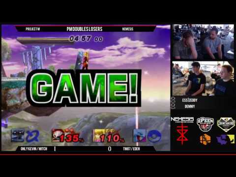 NEMESIS - TM87 / Eden vs Only Kevin / Mitch - Project M Doubles Losers