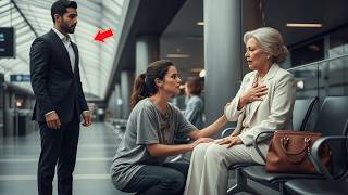 FAXINEIRA AJUDA UMA IDOSA PERDIDA NO AEROPORTO E DESCOBRE UM SEGREDO QUE MUDA SUA VIDA PARA SEMPRE