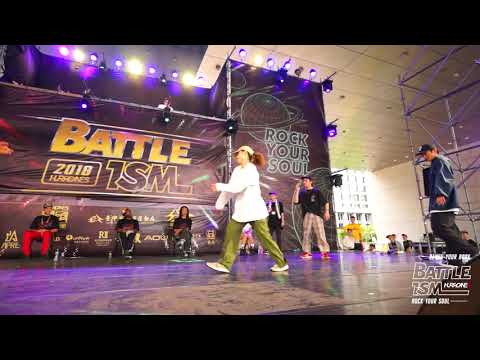 BATTLE ISM Taiwan 2018 - Team EUR VS Japan OT / HipHop Team Battle Top8