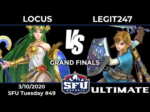 SFU Tuesday #49: Locus (Palutena, Terry Bogard, Ridley) vs Legit247 (Assorted) - Grand Finals
