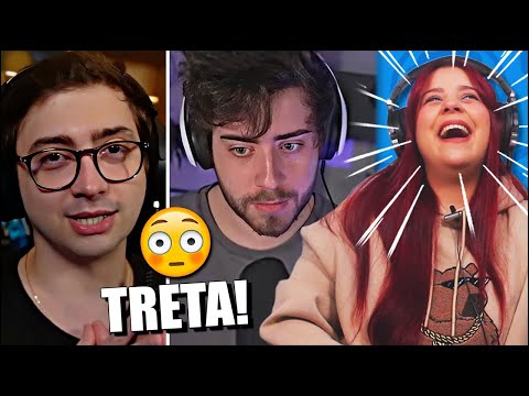 ALANZOKA SENDO DESUMILDE E TRETANDO COM O CELLBIT 😳 - CLIPES DE LIVES (JOVENS REAGEM)