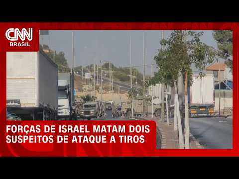 Israel mata dois suspeitos de ataques a tiros | CNN NOVO DIA