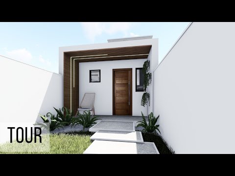 CASA PEQUENA MINI CASA 3,5 X 6,8 METROS - QUITINETE