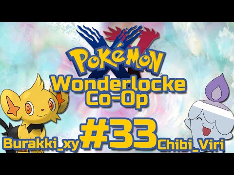 Pokemon XY Wonderlocke Co-Op with Chibi Viri - #33 Swampy