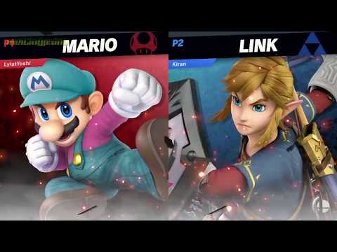 MeltingPoint 27 - WR2 - Skittle (Mario) vs Kiran (Link)