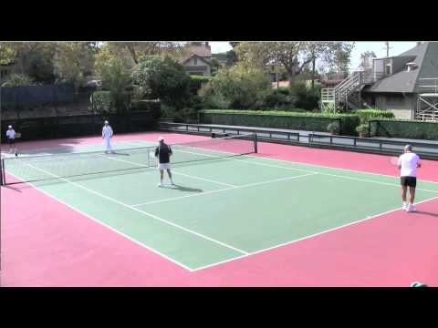 Tennis Doubles - When To Poach