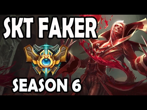 SKT T1 Faker Vladimir vs Malzahar MID Ranked Challenger Korea
