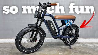 This Moped Style E-Bike Is Nice! | REVR V5 Review