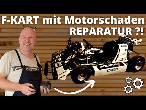F-Kart 100 mit Motorschaden | Reparatur | Kolbenfresser | Kugellager des Grauens | Lagerschaden