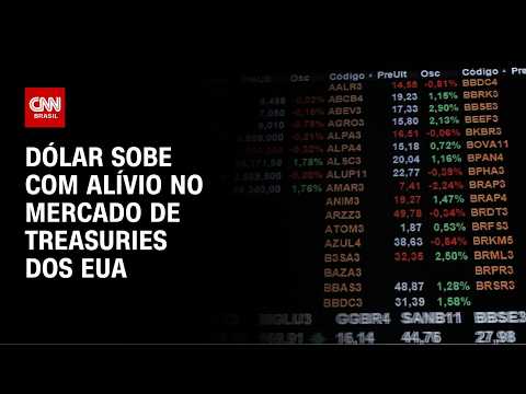 Ibovespa cai pressionado por taxas de Treasuries; dólar sobe | CNN MERCADO