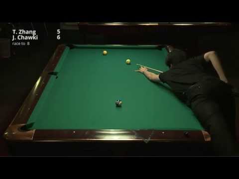 Tianfang Zhang - Jim Chawki 10-ball Kvartsfinal