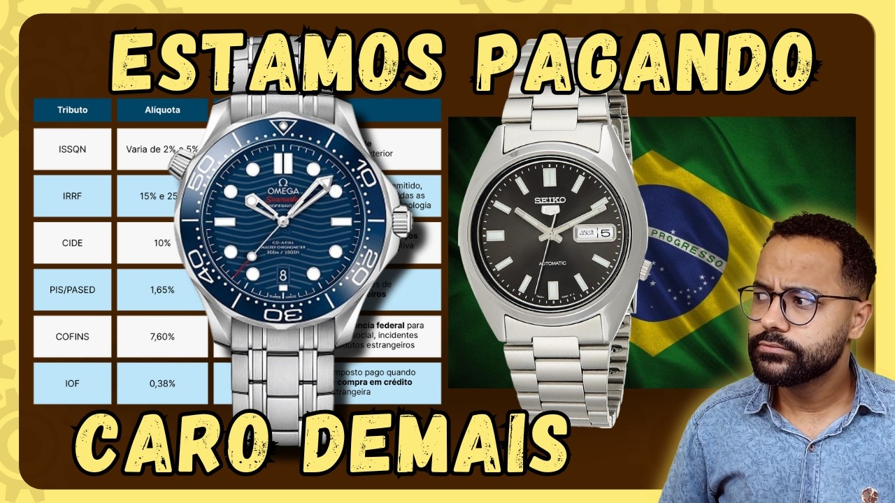 Por que no Brasil é mais caro? Quanto deveria custar um relógio no Brasil? Ezequias Relojoeiro