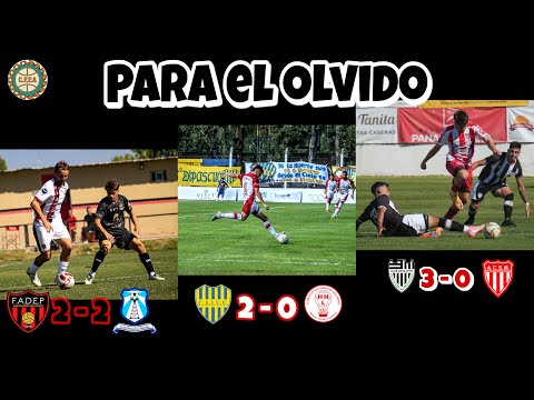 EMPATE DE FADEP + DERROTA DE HURACÁN LAS HERAS EN SAN LUIS + DERROTA DE SAN MARTIN EN CIPOLLETTI 