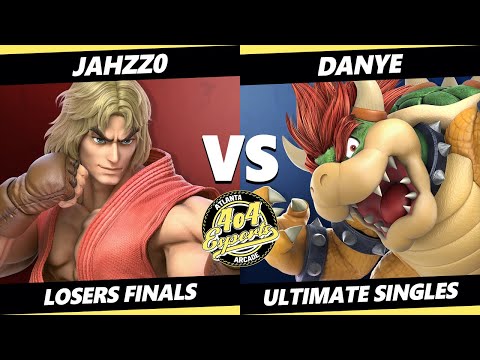 4o4 Smash Night 35 Losers Finals - Danye (Bowser) Vs. Jahzz0 (Ken) SSBU Ultimate Tournament
