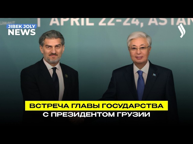 Встреча Главы государства с Президентом Грузии