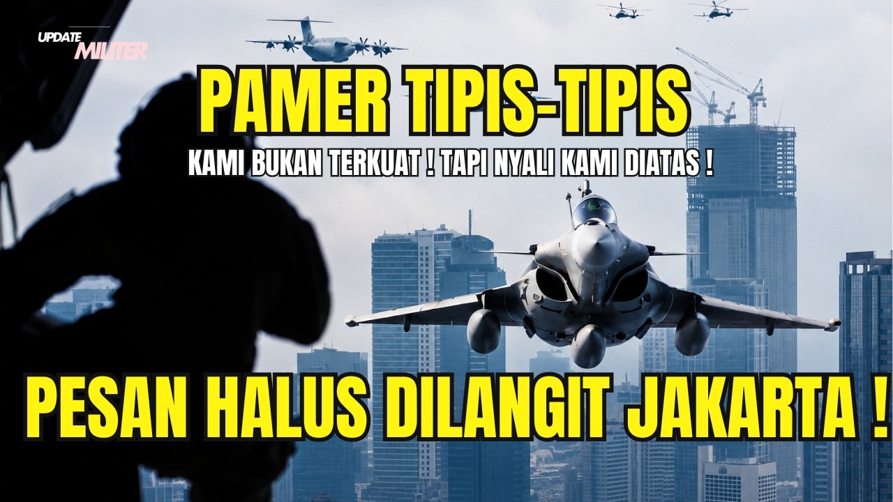 JANGANG SENTIL KAMI! Deru Mesin Tempur HUT RI Ke 81 Kirim Pesan Mencekam ke Luar Negeri