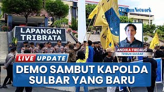 Kapolda Sulbar Baru Disambut Demo Mahasiswa PMII Mamuju, Ingatkan agar Tak Abaikan Kasus Mandek