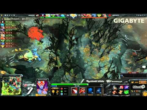 GIGABYTE.Mineski vs Arcanys - (MPGL 7 Class S Step Ladder) - Game 1 - Lon and Dunoo