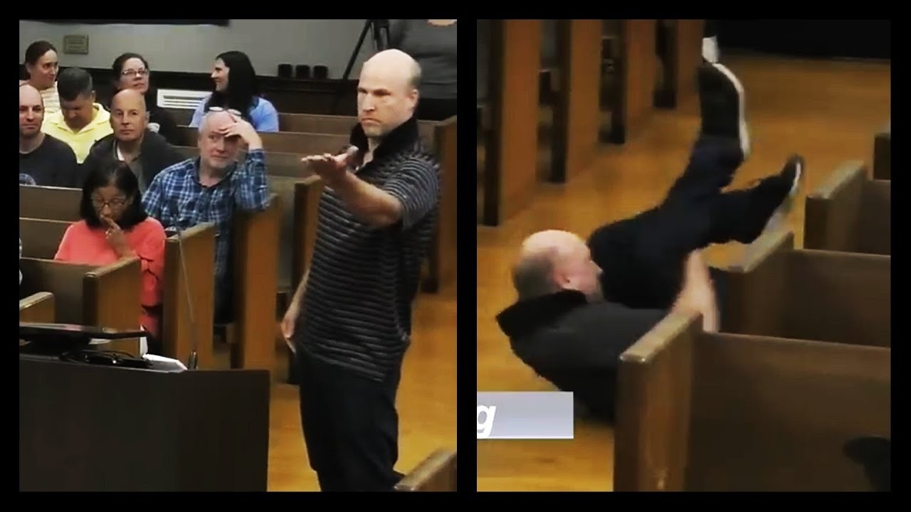 Breakdancer Trolls Town Hall Meeting