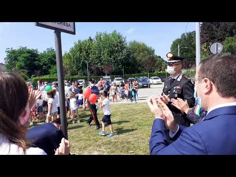 Oggiona scopre la targa della piazza Dalla Chiesa