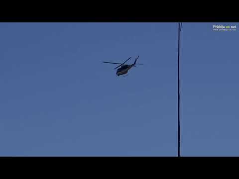 Policijski helikopter nad Ljutomerom