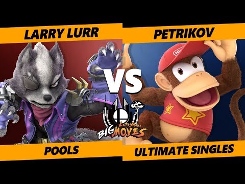 LMBM SSBU - T1 | Larry Lurr (Wolf) Vs. AO WW GR | Petrikov (Diddy Kong) SSBU Singles Pools