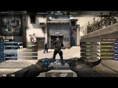 ROG MASTERS | Avant Garde vs. Parallax -  CS:GO OCE Qualifier Semifinal | Republic of Gamers