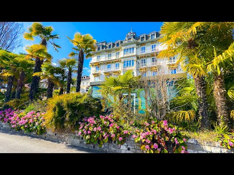 The most beautiful spring you'll ever see! ???????? Montreux Switzerland 4K