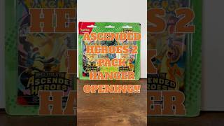 2 Pack Hanger Opening of Ascended Heroes 🔥 Crazy Pulls? #pokemon #pokemontcg #pokemoncards #tcg