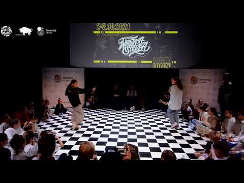 WIRUJĄCA STREFA 2021 / BITWA O 3 MIEJSCE HIP HOP 9 - 13 LAT / NANDI VS KATIA