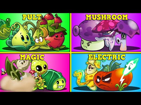Random 5 Best Team Plants Battlez - Who Will Win? - PvZ 2 Team Plant vs Teams Plant