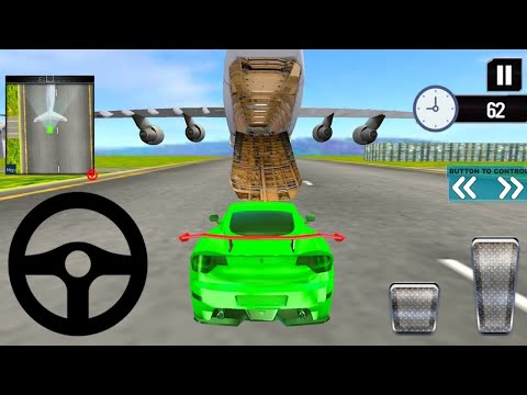 Modern Car Transporter Plane - Sports Cars Transport - Android Gameplay
