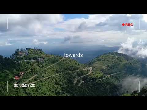 A view from the top of Bhedetar towards Dharan Sunsari