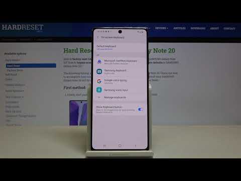 How to Enter Autocorrection in SAMSUNG Galaxy Note 20 – SwiftKey Autocorrection Settings