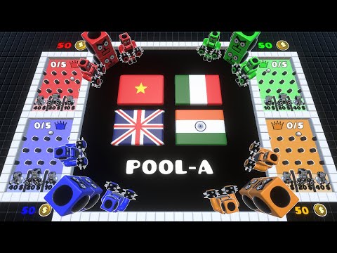 Country Battle Royal - Robots Pool A
