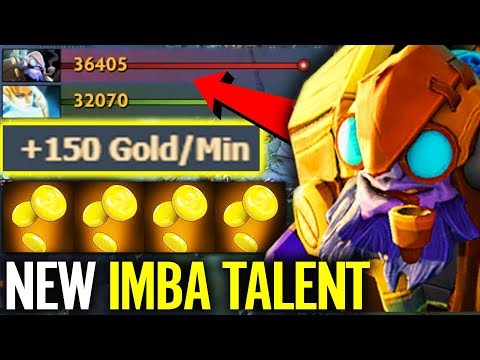LV15 IMBA Talent 150 Gold/Min Tinker Biggest Buff 7.22 Dota 2 gameplay