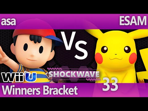 SW 33 Wii U - asa (Ness) vs ESAM (Pikachu) - Winners Bracket