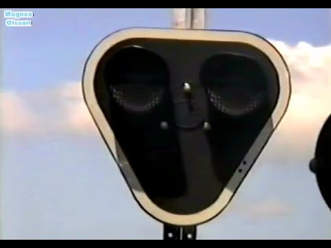 Part 8 PARKVÄGEN Railway Crossing in Sweden (Ronneby) (1994)