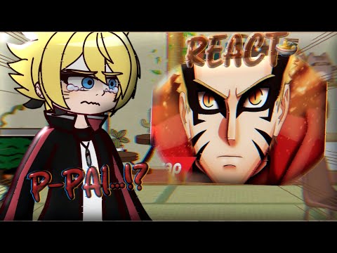 ◇《 Team 7 (Boruto) REACTING to | I SACRIFICE MY LIFE - Naruto BARYON MODE (Meckys) | °•DW•° 》◇