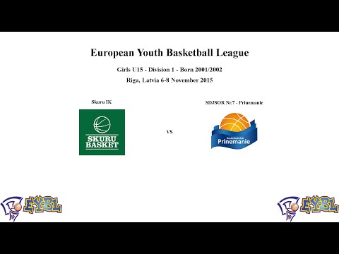 Skuru Basket (Sweden) vs SDJSOR Nr.7 Prinemanie (Belarus) - EGBL - 2015-11-07
