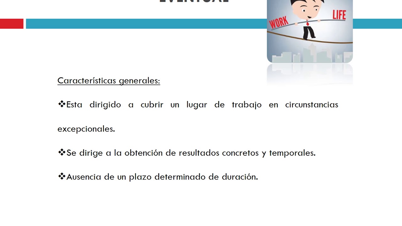 Contratos laborales  Tipos o modalidades