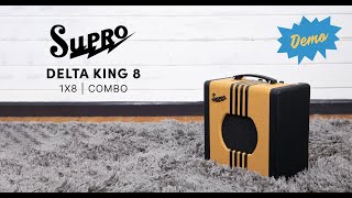 Video thumbnail for Delta King 8 Demo with Zach Comtois | Supro by SuproUSA