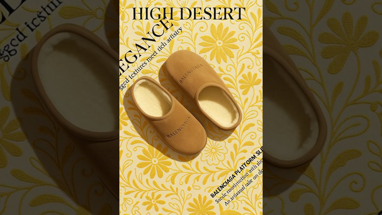 Step Up Your Style: Balenciaga Alaska Platform Clogs