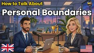 How to Talk About Personal Boundaries in English | English Conversation Practice