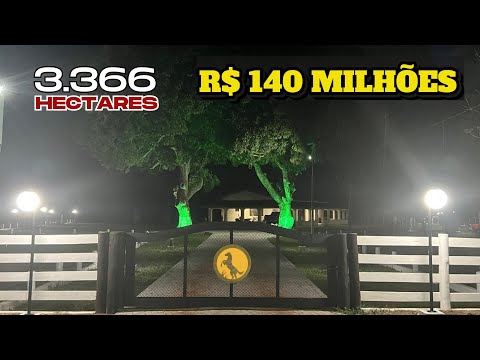 Fazenda a venda em Aruanã–GO  3366 ha / Estrutura PREMIUM para Pecuária de Elite por R$ 140 Milhões