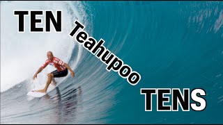 10 BEST 10 POINT RIDES SOLID TEAHUPOO